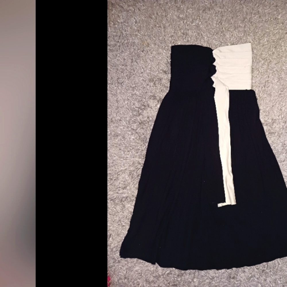 Cute little black and white dress